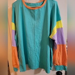 Colorful Long Sleeve Shirt